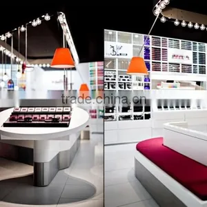 Custom Attractive Good Quality Retail Make up Store Display Makeup Station Furniture thumbnail-5
