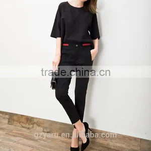Lady and Woman Vogue Casual Business Thin Pants and Trousers thumbnail-4