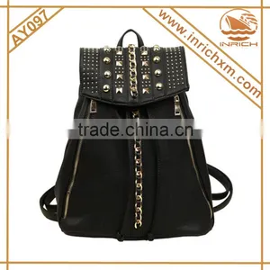 Tianfenghandbag Vintage Leather Backpack Women Fashionable Casual Style PU Backpack Korean Style Quality Choice thumbnail-5