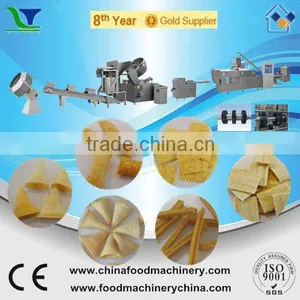 Extruded Crispy Fried Flour Chips Process Line thumbnail-1