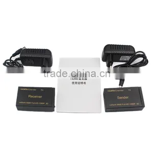 High Performance Female RJ45 to HDMI Extender 60m HDE-001 thumbnail-4