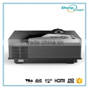 UNIC 1200Lumens Latest Portable Presentation Mini Full HD LED Projector Phones UC46 Built-in Wifi Video Mobile Phone Projectors thumbnail-3