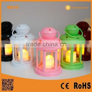 Promotion BS10 ABS Plastic Hurricane Lantern,Indoor - Outdoor / Garden / Decorative Candle Lantern thumbnail-1