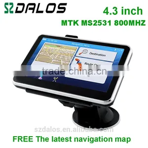 OEM/ODM Manufacturer High Quality Smart Car Gps Navigation 4.3 Inch Gps thumbnail-1