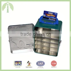 Taishan Factory Rectangle Tin Packaging With Divider,0.23mm thumbnail-2