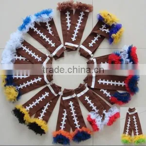 Wholesale Boutique Kaiya Baby Christmas Knitted Chevron Ruffle Leg Warmer thumbnail-2