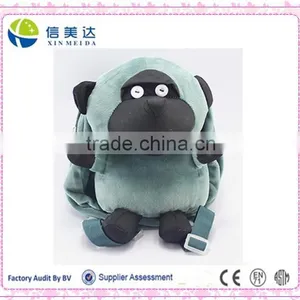 Plush Animal Shape Monkey Backpack Bag thumbnail-1