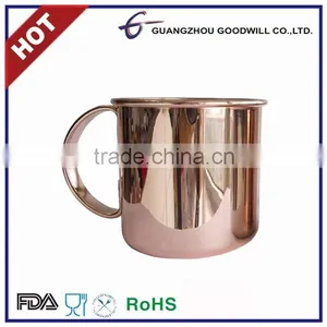 500ml Stainless Moscow Mule Gold Plated Mug thumbnail-1