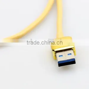 Micro Usb dc Charging Port Cable for Samsung Bright Yellow Shell thumbnail-2