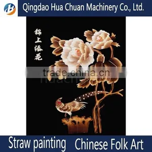 Chinese Folk Straw Painting, Straw Painting thumbnail-3