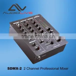 2 Channel Professional USB Mixer/USB MP3 Player dj Mixer thumbnail-1