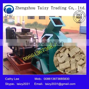Wood Chipper for Sawdust Coconut Shell/ Logs/hardwood Pieces for Barbeque Charcoal008613673685830 With CE thumbnail-1