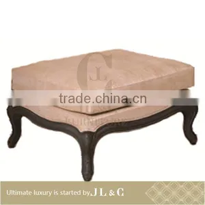 JS05-09 Slipper Chair +JS05-00 Stool in Living Room From JL&C Luxury Home Furniture (China Supplier) thumbnail-3