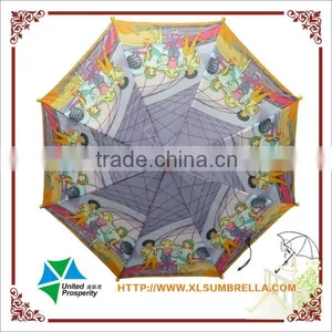 Picture Printing Automatic Child Beautiful Girls Umbrella thumbnail-2