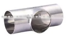 Sanitary Stainless Steel Short Tee Polished thumbnail-1