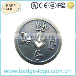 Old Chinese Style Customized Design Metal Coin Bezel thumbnail-1