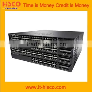 WS-C3650-48PWS-S Catalyst 3650 48 Port PoE 4x1G Uplink W/5 AP Licenses IPB thumbnail-1