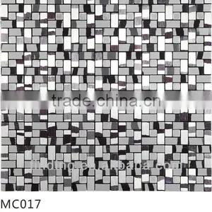 MC017 Newest! Aluminium Plastic Mosaic Tile Ceiling thumbnail-1