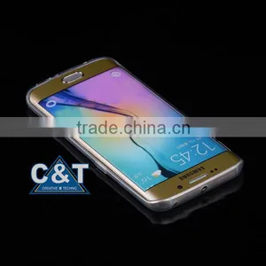 C&T Crystal TPU Cover Flower Clear Silicone Case for Samsung Galaxy S7 Edge thumbnail-3