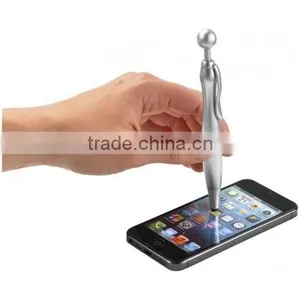 Logo Imprinted Screen Stylus Touch Pen Ball Pen Plastic Ball Pen thumbnail-2