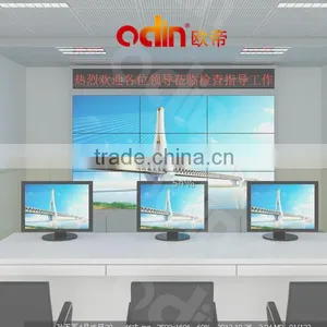 2x2 55 Inch Wall Mount LCD Splicing Wall LG 1080P thumbnail-1