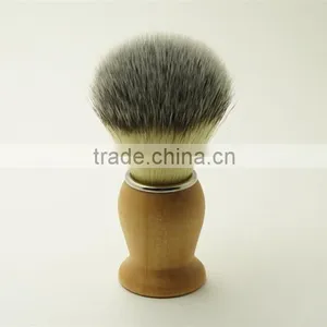 Free Samples Synthetic Shaving Brush With Wooden Shaving Brush Handles thumbnail-1