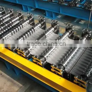 Corrugating Iron Cold Galvanizing Roof Forming Machine, Aluminium Roofing Sheet Forming Making Machine thumbnail-2