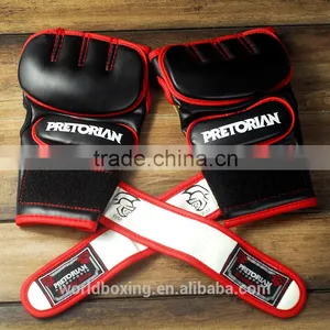 2016 Half Finger Fashion UFC MMA Gloves Wining Sports Twins Fighting Training Grant Kickboxing Sparring Gloves Winning Gloves thumbnail-2