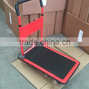Hand Pull Platbed Platform Carts thumbnail-1