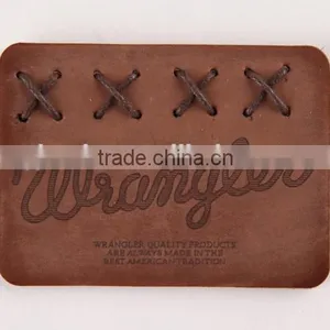 Leather Logo Patch Embossing Stamp in Garment Label thumbnail-6