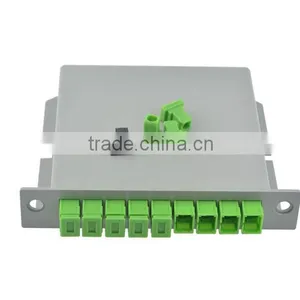 Wholesale Insertion SC Apc 1*8 Fiber Optical Splitter, FTTH 1*8 SC Apc Optic Fiber Splitter thumbnail-3