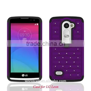 Express 2 in 1 Bling Case for LG C40 thumbnail-3