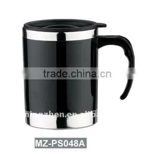 Double Wall Stainless Steel &plastic Beer Mug thumbnail-1