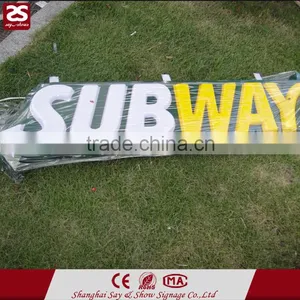 Outdoor Use 3d Illuminated Vacuum Formed Channel Led Signs Logo thumbnail-3