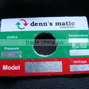 High Quality Custom Metal Data Plate thumbnail-1