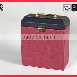 High Quality Top Sale Black Printing Leather Napkins Box thumbnail-1