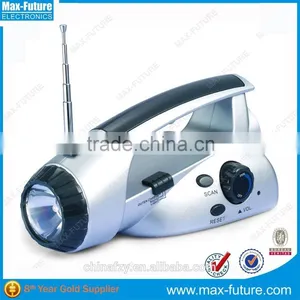 FM Radio With LED Torch,Emergency Cellphone Charger thumbnail-1