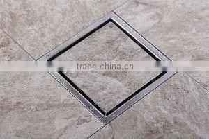 Stainless Steel Strainer Style and Drains Type Bathroom Shower Drain thumbnail-2