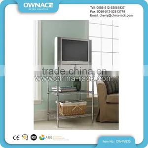 Heavy Duty Chrome Metal Wire Display Rack For Housedold thumbnail-2