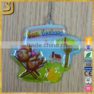 Flower Keychain Customized, Mink Acrylic Keychains thumbnail-5