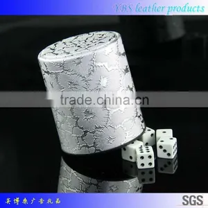 Wholesale pu Leather Dice Cup for Entertainment With Dices thumbnail-3