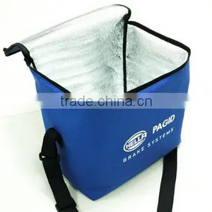Promotional Non Woven Cooler Bags Zipper Closure - 6 Can thumbnail-2