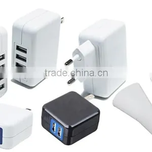 OEM/ODM Manufacture Good Quality With Cheap Price 5v 1a/2.1a Dual Usb Portable Wireless Phone Charger thumbnail-1