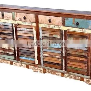 SIDEBOARD WOOD RECLAIMED BUFFET thumbnail-1