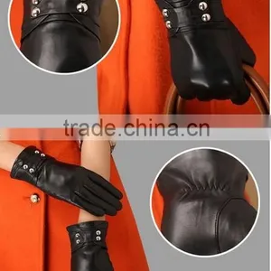 Chinese Imports Cheap Leather Gloves Warm Beautfy Cheap Leather Gloves thumbnail-6