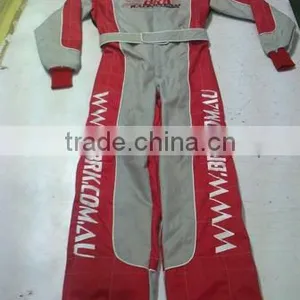 White And Red Karting Suits thumbnail-1