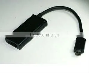 Hot Sales!Micro USB MHL Adapter,compatible for SAMSUNG,HTC Smart Mobile Phone and Tablet PC thumbnail-1