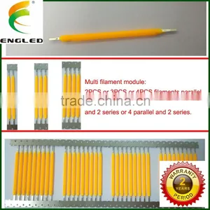 Patent Product!!HOT!4000K Natural White Color Led Filament 130-150lm/w High Efficacy 360 Degree Beam Angle Led Cob Filament thumbnail-1