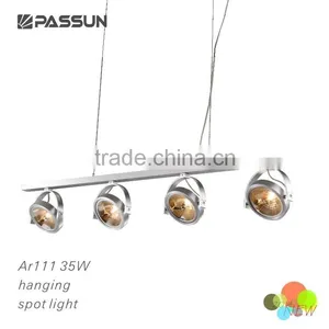 IP20 4*35w Halogen Hanging Pendant Light 120x950x1000mm Halogen Pendant Light thumbnail-1