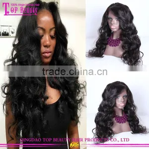 New Design Lace Wig Human Hair for Black Women Wholesale Full Lace Human Hair Wig 6a 7a 8a Grade Full Lace Wig With Baby Hair thumbnail-1